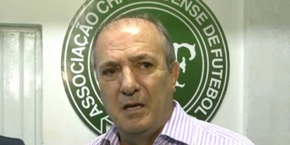 Vicepresidente del Chapecoense rechazó viajar a última hora