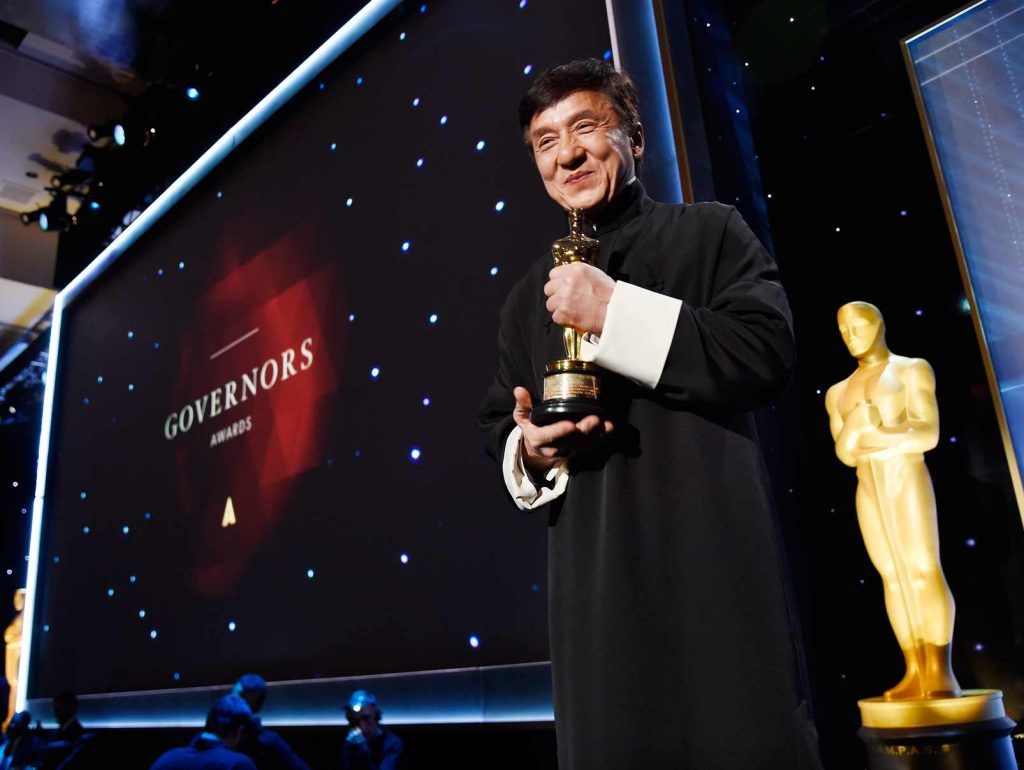 Otorgan Oscar honorario a Jackie Chan - jaclie-chan-1024x770