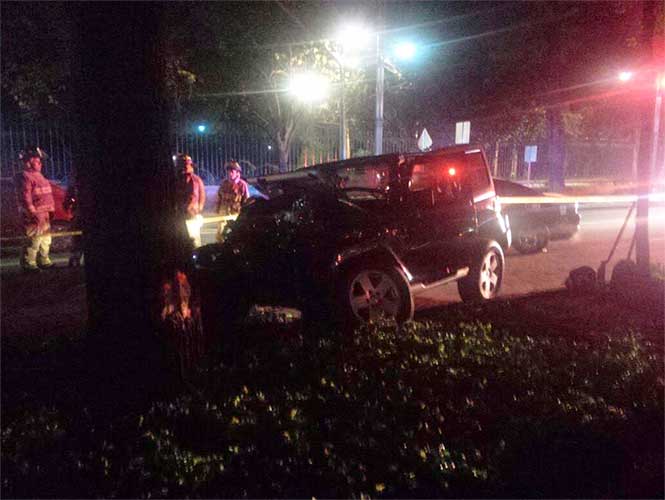Conductor muere tras impactarse contra un árbol en Reforma