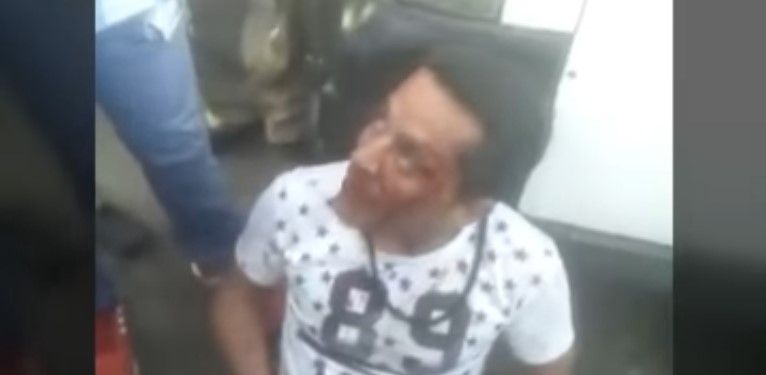 Video: golpean a supuesto ladrón de celular