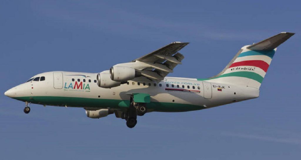 LAMIA, la aerolínea involucrada en la tragedia del Chapecoense - lamia-1024x546