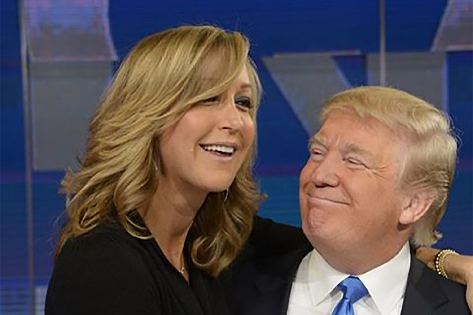 ¿Cómo recibió la noticia de su triunfo Trump? - lara-trump