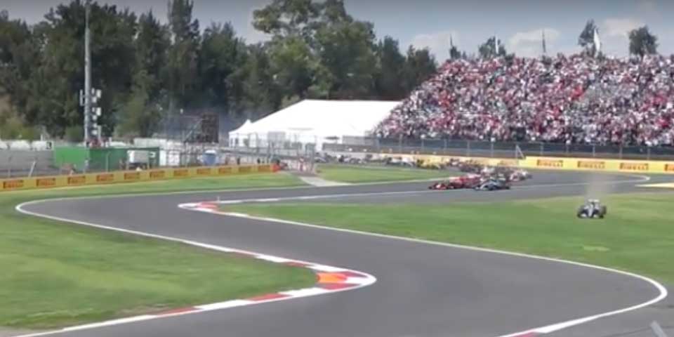 Nuevo video de la trampa de Hamilton en el GP de México