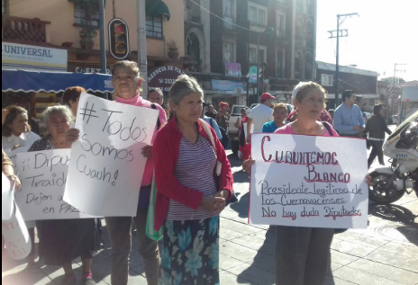 Marchan a favor de Cuauhtémoc Blanco en Cuernavaca - marcha-cuauhtemoc-2