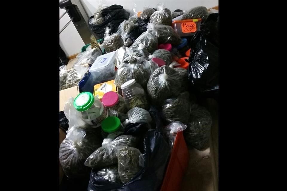 Policía decomisa 50 kg de mariguana ‘gourmet’ en Tepito