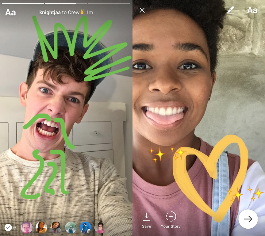 Instagram permitirá transmisión en vivo y agrega mensajes que desaparecen - mensajes-instagram