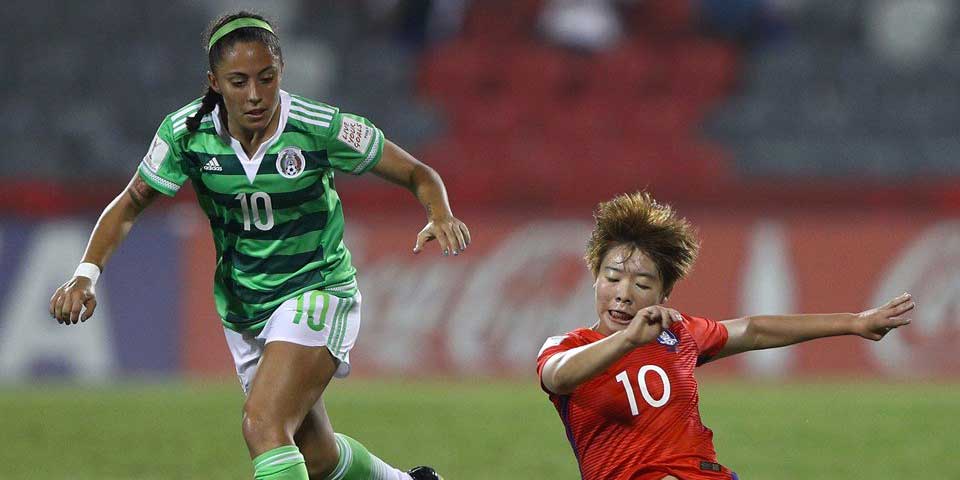 México derrota a Corea del Sur en inicio del Mundial femenil sub-20