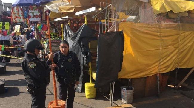 Encuentran cadáver en Mercado Jamaica