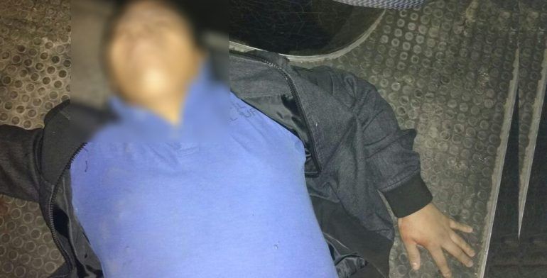 Balacera en transporte público deja un muerto - muerto