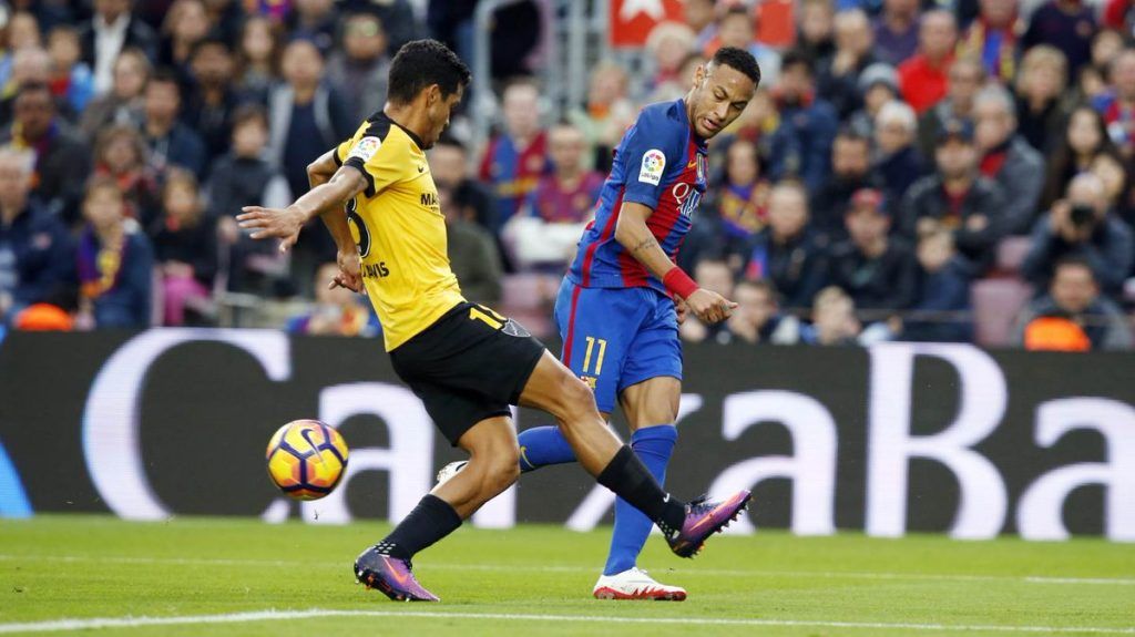 Barcelona empata con el Málaga sin Messi ni Suárez - neymar-Barcelona-1024x575