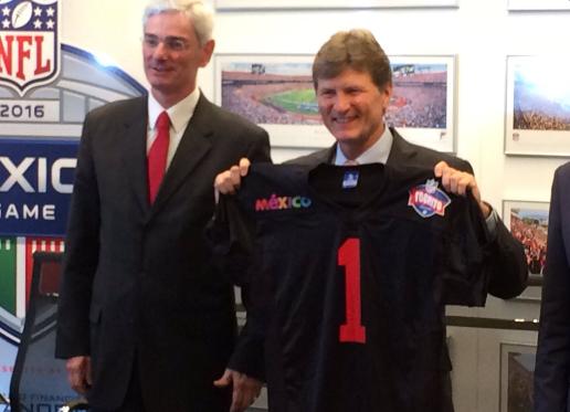 Partido de la NFL en México tendrá un impacto de 78.9 mdp