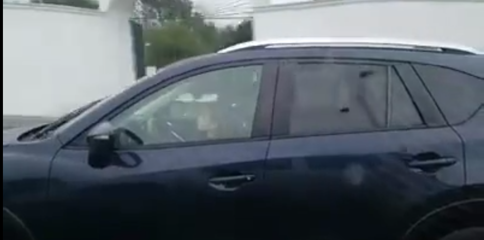 Video: niño de 10 años conduce camioneta en Monterrey