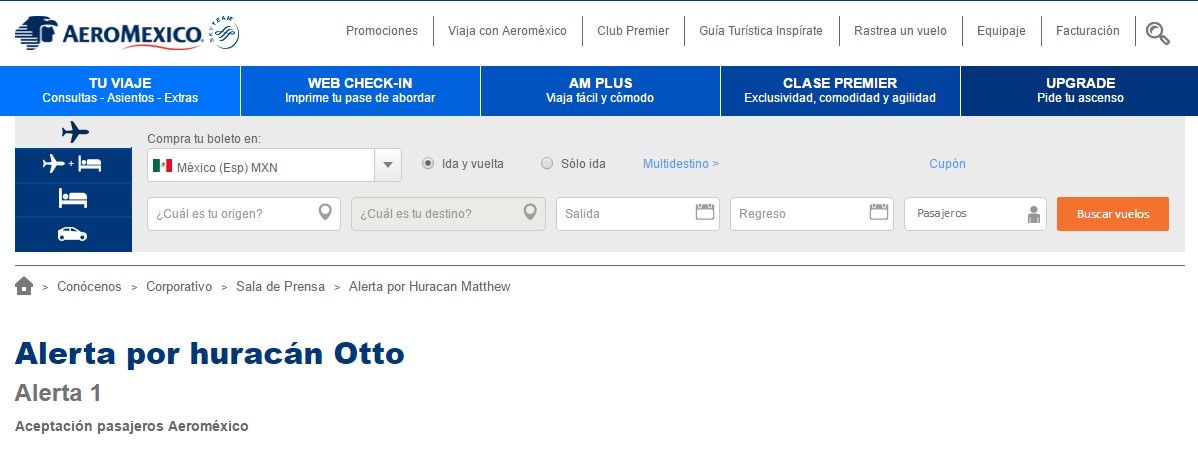 Huracán Otto toca tierra en Nicaragua - otto-1