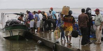 Huracán Otto toca tierra en Nicaragua