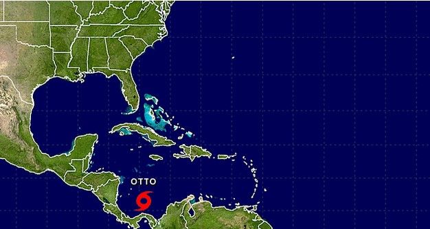 Otto se convierte en huracán - otto-I