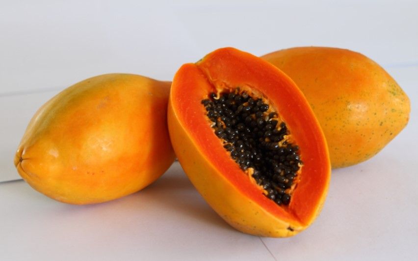 Las frutas con más y menos calorías - papaya