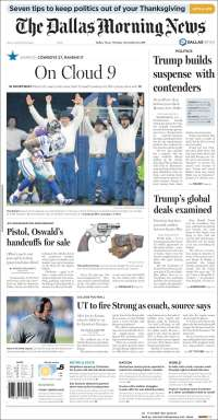 Trump, las fuerzas armadas y el futbol americano en las portadas de los periódicos - periodicos-10