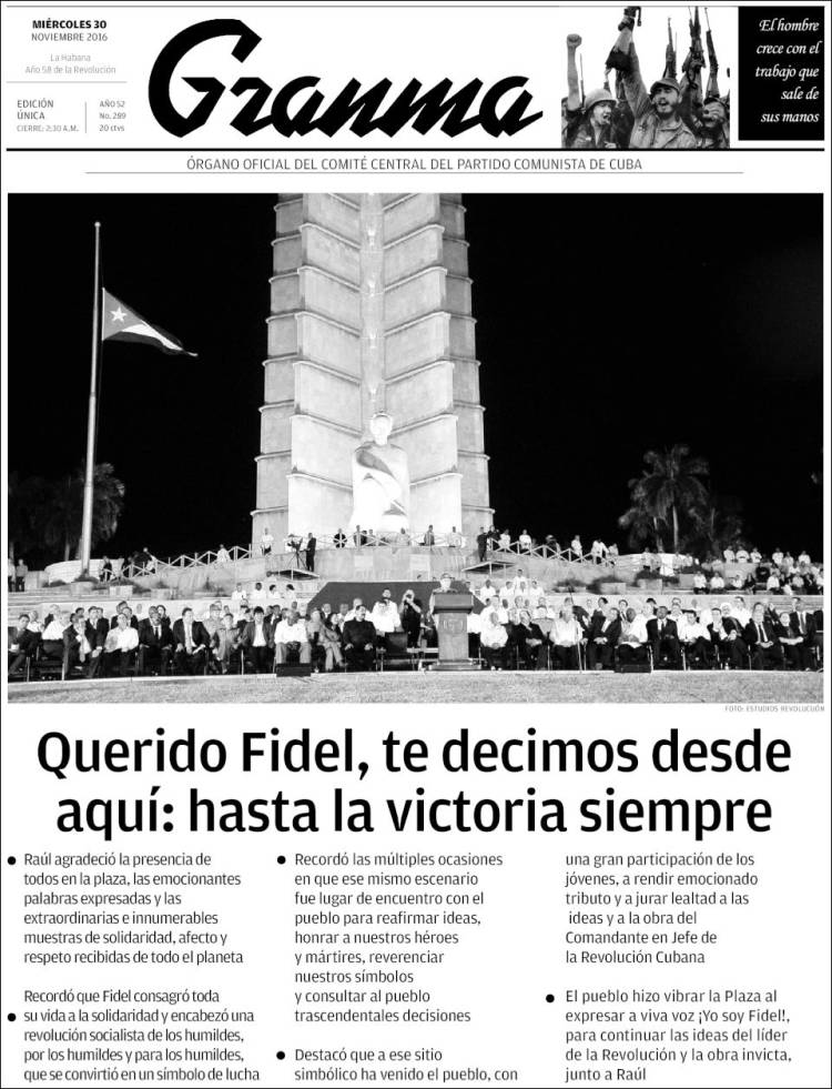Peña Nieto, el Chapecoense, Fidel Castro y Trump en las portadas de los periódicos - periodicos-miercoles-3