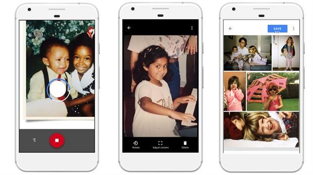 Google lanza aplicación para retocar y escanear fotos viejas Google lanza aplicación para retocar y escanear fotos viejas