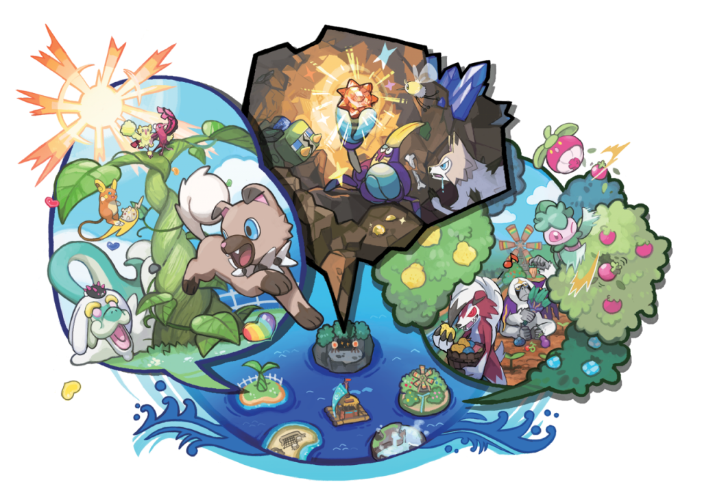 Salen a la venta Pokémon Sun y Moon - pokemon-1024x723