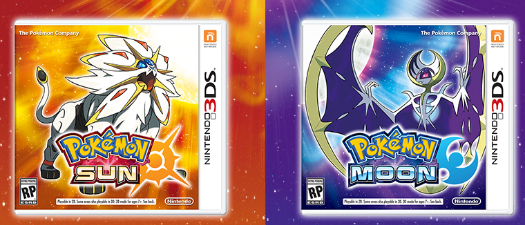 Salen a la venta Pokémon Sun y Moon - pokemon-sun-moon
