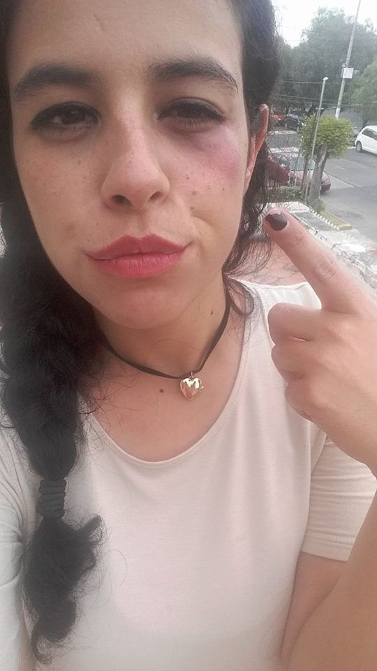Video: mujer denuncia en redes a policía del Edomex que la golpeó - policia-golpeador-edomex