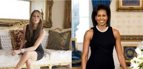 Diseñadora de Michelle Obama se niega a vestir a Melania Trump