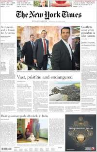 Trump continúa acaparando las primeras planas de México y el mundo - primeras-planas-16-nov-tnyt