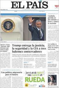 Duarte, Trump y Obama en las primeras planas de México y el mundo - primeras-planas-19-nov-pais