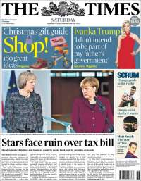 Duarte, Trump y Obama en las primeras planas de México y el mundo - primeras-planas-19-nov-times