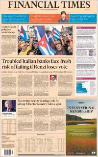 Fidel Castro y EPN en las primeras planas de México y el mundo - primeras-planas-28-nov-financial