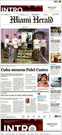 Fidel Castro acapara las primeras planas de México y el mundo - primeras-planas-29-nov-miami