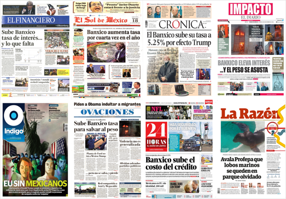 Banxico, Obama y Merkel en las primeras planas de México y el mundo - primerras-planas-18-nov-1