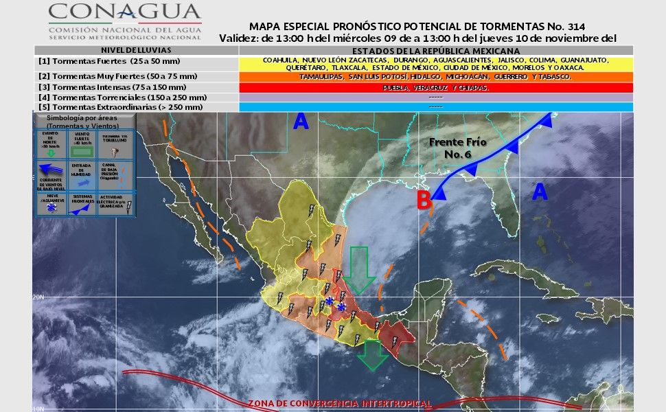 Persistirá el ambiente frío por la primer tormenta invernal - pronostico-1011-2