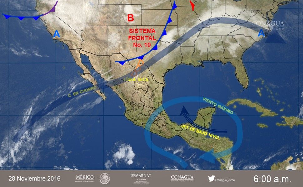 Continuarán las bajas temperaturas en el norte del país - pronostico-del-tiempo