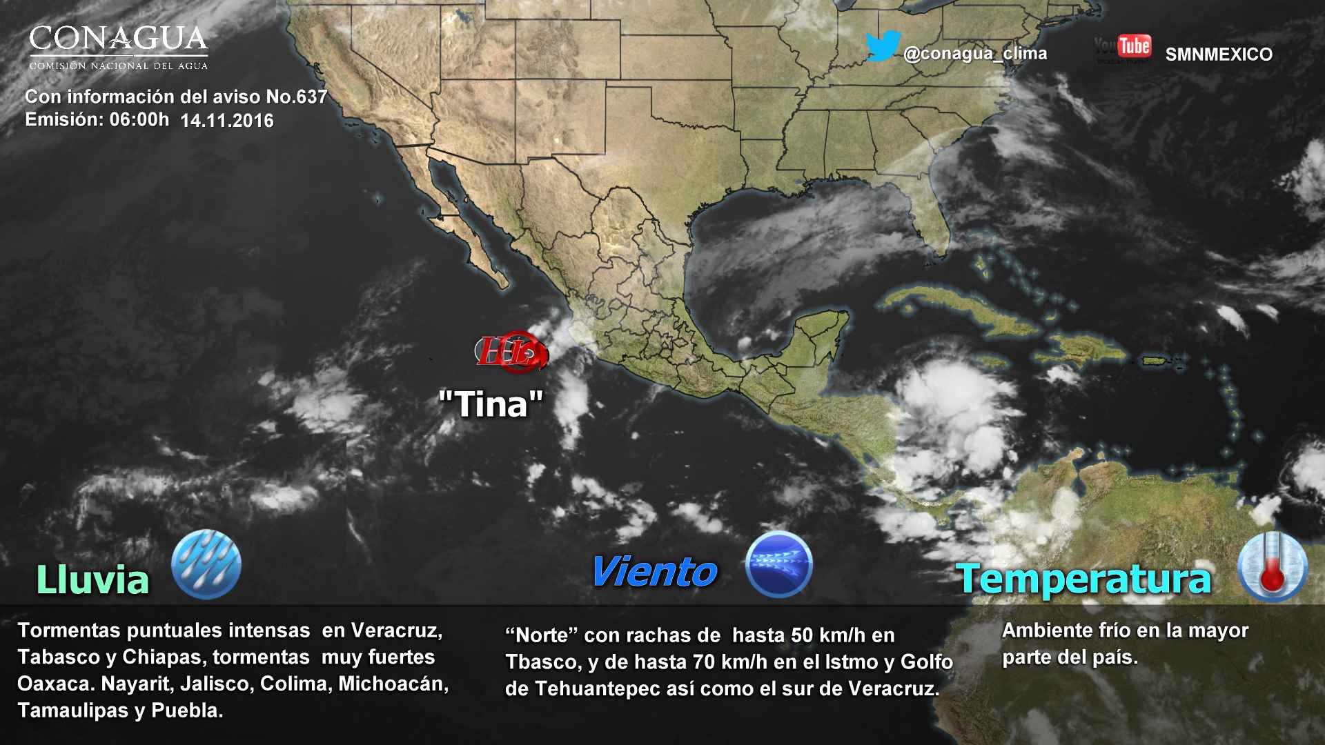 Continuarán las bajas temperaturas en gran parte del país - pronóstico-1411-1
