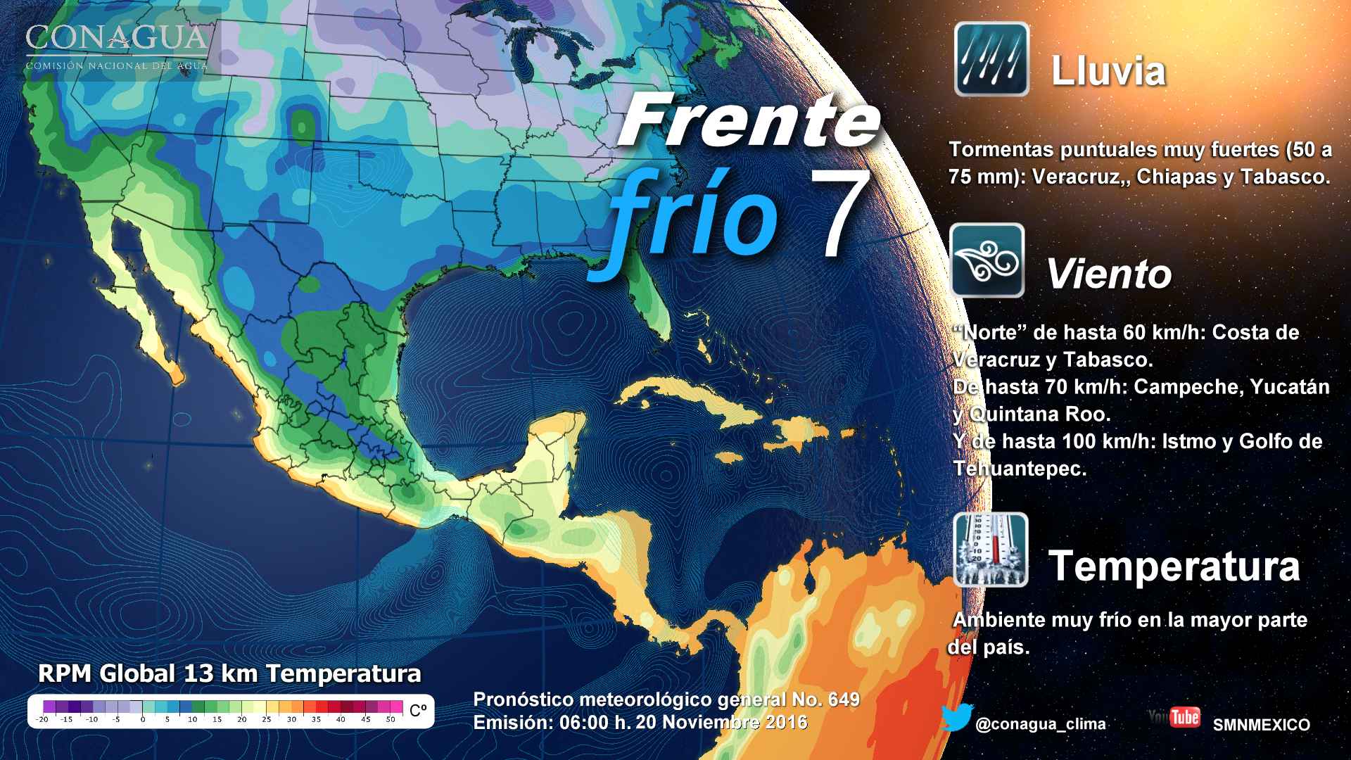 Continuará el ambiente frío en gran parte del país - pronóstico-2011