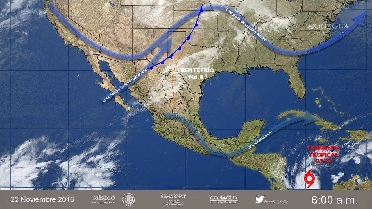 Aumentarán las temperaturas diurnas en el país - pronóstico-2211-2