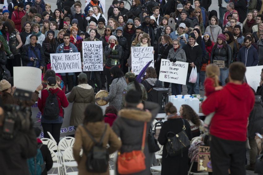 Protestas en Toronto contra Trump - protesta-trump-toronto-3