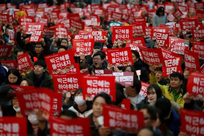 Corte de Corea del Sur vota destituir a su presidenta - protestas-corea-del-sur-2