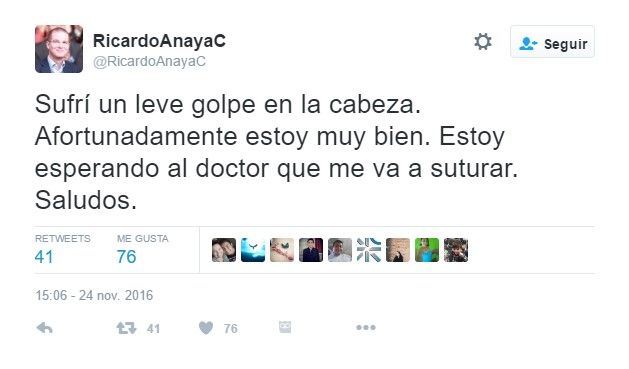 Ricardo Anaya sufre golpe en la cabeza - ricardo-anaya-golpe