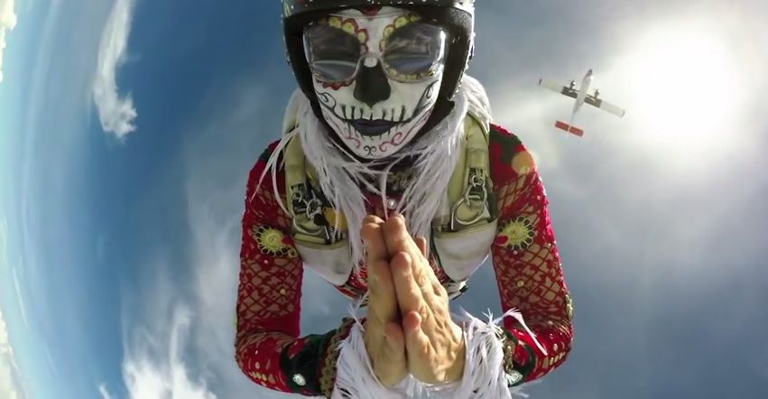 Video: catrinas bailan en el cielo