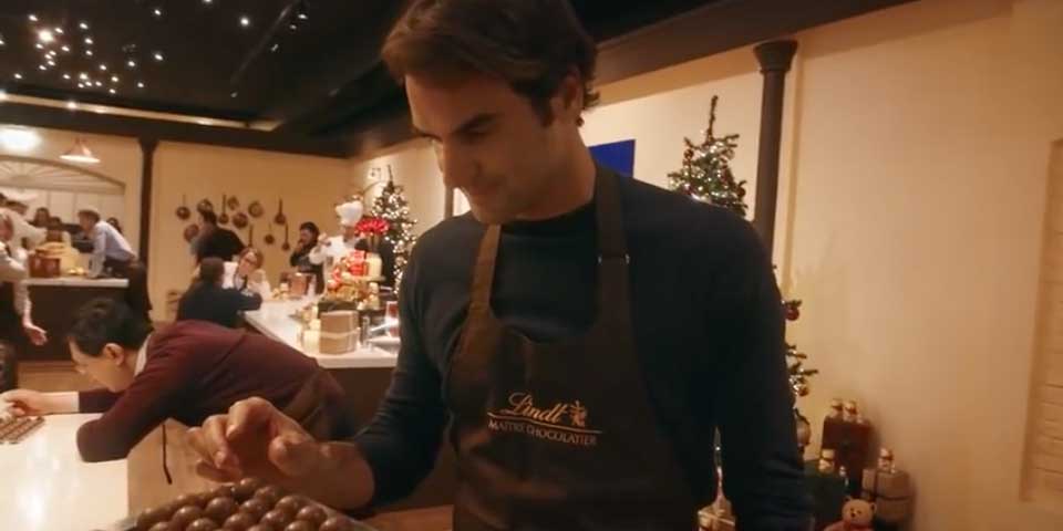 Video: Roger Federer hace Mannequin Challenge con Lindt