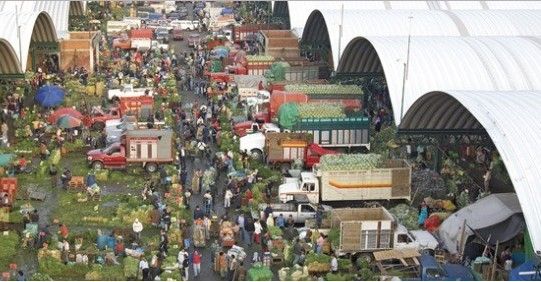 Inicia romería de Navidad en Central de Abasto