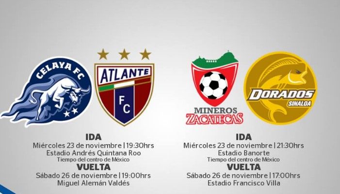Anuncian horarios de los cuartos de final del Ascenso MX - semi-ascenso-2