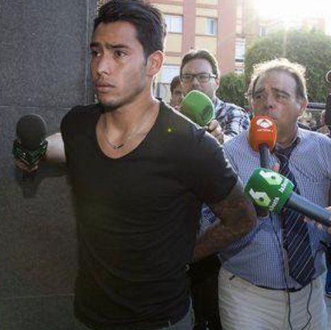 Dan 9 meses de cárcel a futbolista de Las Palmas - sergio-araujo