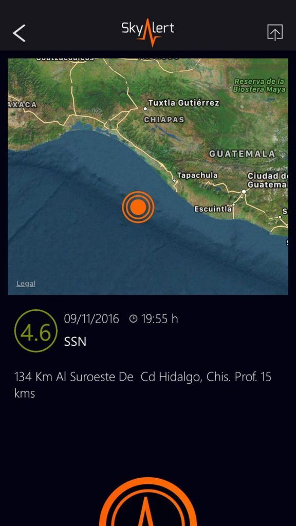 Sismo magnitud 4.6 en costas de Chiapas - sismo-576x1024