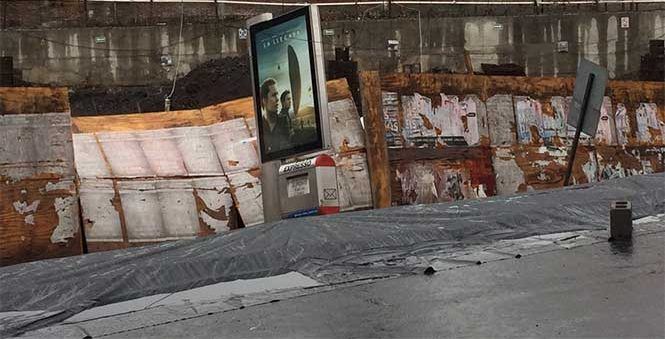 Surge socavón frente a Galerías Coapa