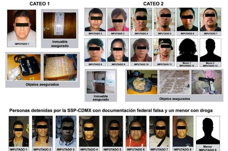 Operativo en el Centro Histórico deja 22 detenidos