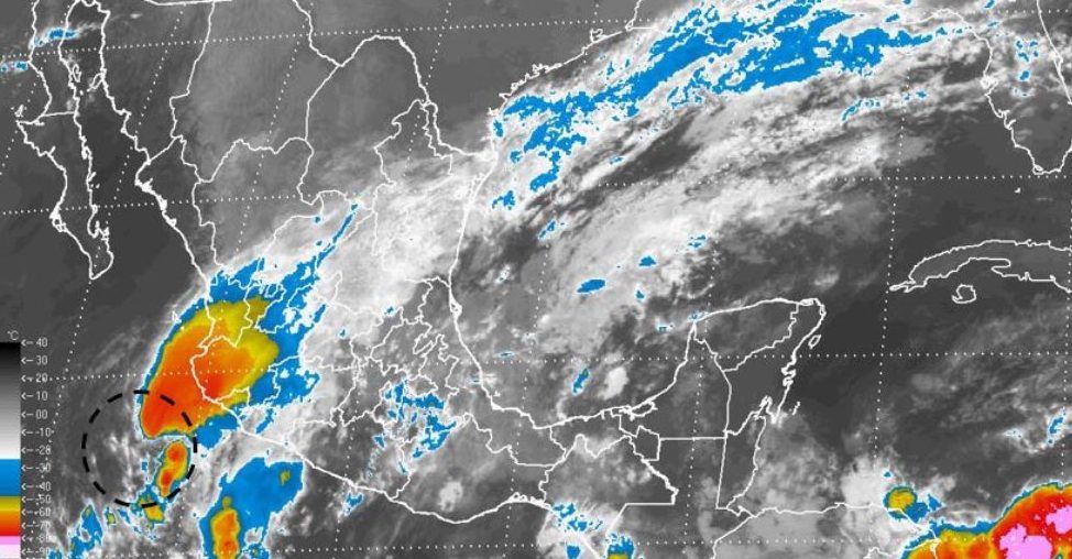 Tormenta tropical ‘Tina’ se forma en costas de Colima